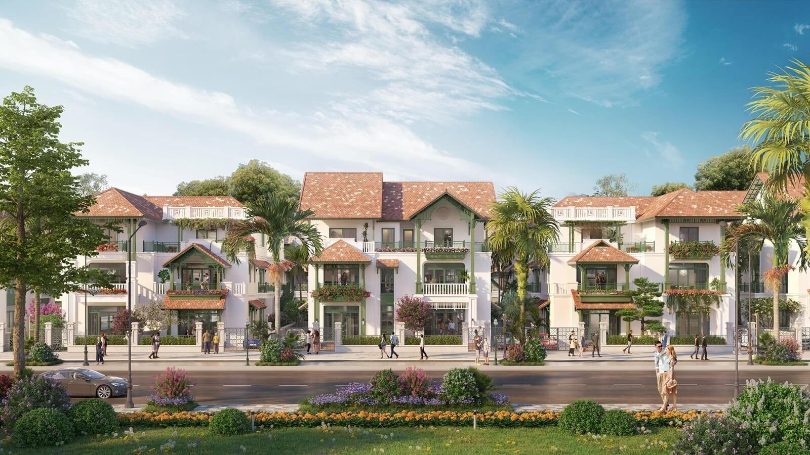 biệt thự song lập sun mega city hà nam