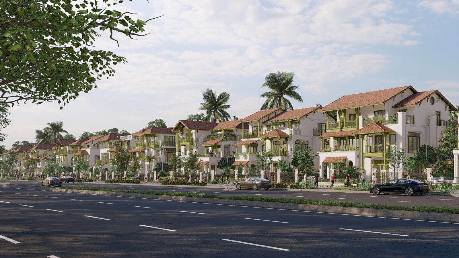 biệt thự song lập sun mega city hà nam