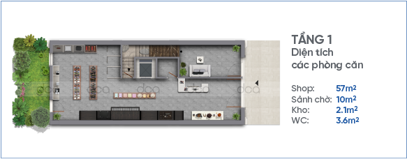 mặt bằng shophouse safabay