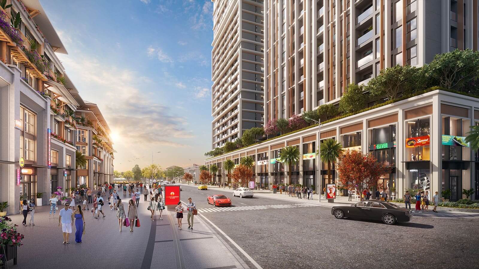 shophouse khối đế sun mega city hà nam ninh bình