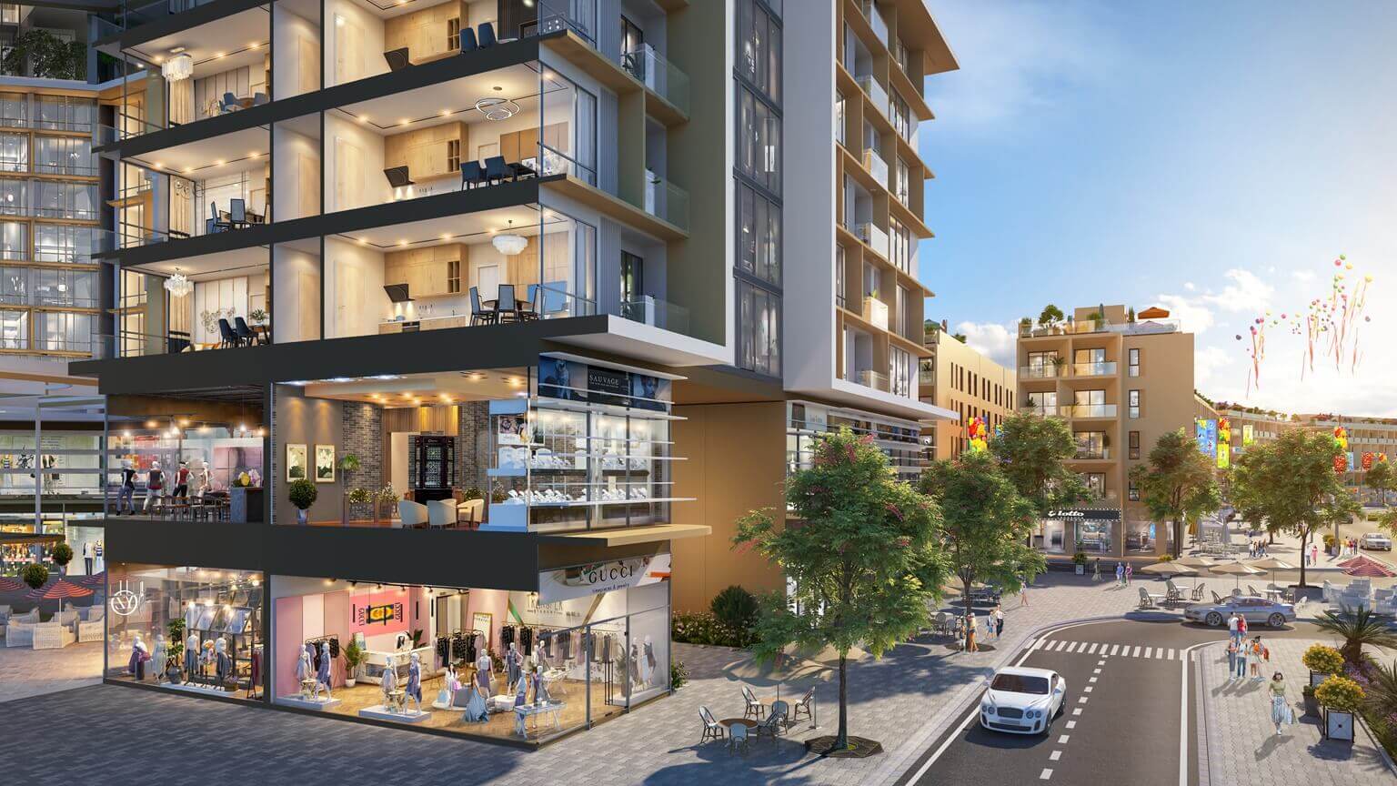 shophouse khối đế sun mega city hà nam ninh bình
