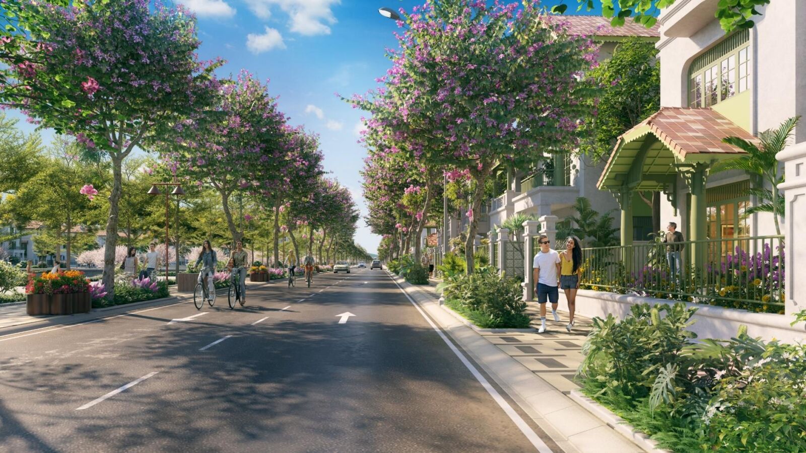 tiện ích phân khu flora avenue hà nam